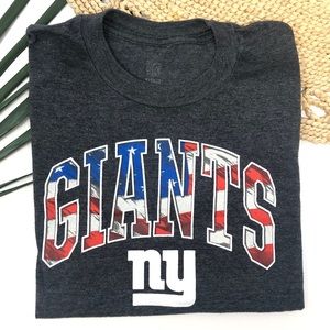 New York Giants Boy Juniors Short Sleeve Tee Large